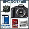 Canon EOS Rebel T1i SLR Black Camera Body - with 4GB SD Memory Card, Spare LP-E5 Lithium-Ion Rechargeable Battery, Slinger Camera Bag - FREE: Red Giant Adorama Production Bundle for PC/Mac a $599.00 Retail Value