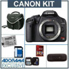Canon EOS Rebel T1i SLR Black Camera Kit - with 8GB SD Memory Card, Spare LP-E5 Lithium-Ion Battery, Slinger Camera Bag, USB 2.0 SD Card Reader, Lens Cleaning Kit - FREE: Red Giant Adorama Production Bundle for PC/Mac a $599.00 Retail Value