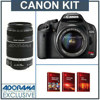 Canon EOS Rebel T1i EF-S Digital SLR Camera - Black - 2 Lens Kit - with 18-55mm IS &amp; 55-250mm f/4-5.6 IS - FREE: Red Giant Adorama Production Bundle for PC/Mac a $599.00 Retail Value
