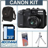 Canon PowerShot G12 Compact Digital Camera Kit, with 4GB SD Memory Card, Spare NB-7L Type Lithium-ion Battery, Camera Case, Table Top Tripod,
