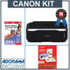 Canon Pixma iP3600, 5 Color Photo Inkjet Printer, for Mac & Windows Bundled with - Canon 3" x 3" Pocket Size Inkjet Photo Album and Canon All Occasion 8.5 x 5.5 inch Photo Greeting Cards, 20 Sheets