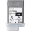 Canon PFI-102BK Dye Black Ink Tank for the imagePROGRAF iPF500/600/700 Inkjet Printers, 130 ml.