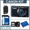 Canon PowerShot S95 Digital Camera Kit, with 4GB SD Memory Card, Spare NB-6L Type Lithium-ion Battery, Camera Case, Professional Lens Cleaning Kit