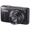 Canon PowerShot SX260 HS Digital Camera, 12.1 Megapixels, 25mm Wide-Angle Lens, 1/2.3-inch CMOS Sensor, 20x Optical Zoom, 3.0" LCD, 1080p Full HD, Black