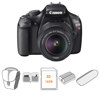 Canon EOS Rebel T3 Digital SLR Camera/ Lens Kit, with EF-S 18-55mm f/3.5-5.6 IS Lens,16GB SD Memory Card, ,Spare LP-E10 Lithium-Ion Battery, Slinger Camera Bag, USB 2.0 SD Card Reader, Lens Cleaning Kit FREE: Red Giant Adorama Production Bundle for PC/Mac a $599.00 Retail Value