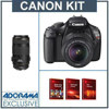 Canon EOS Rebel T3 Digital SLR Camera Kit with Canon EF-S 18-55mm IS II Lens &amp; Canon EF 70-300mm f/4-5.6 IS USM Lens - FREE: Red Giant Adorama Production Bundle for PC/Mac a $599.00 Retail Value
