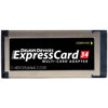 Delkin ExpressCard 34 24-in-1 Memory Card Adapter.