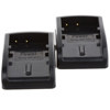 Delkin Two Charging Plates for the Sony NPFR1 Battery, for use with the Dual Universal Charger
