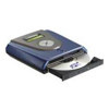 EZDigiMagic 2nd Generation Portable CDR Burner, Combo Digital Photos Backup/Sharing Device, Color Silver/Blue