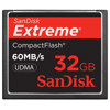SanDisk 32GB Extreme Compact Flash Memory Card - Up to 60MB/S Read/Write, UDMA Enabled