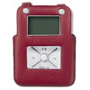 SanDisk Sansa e100 Series Red Leather MP3 Carrying Case