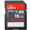 SanDisk 16GB Ultra Secure Digital High Capacity, SDHC, Memory Card, 15MB/Sec Read/Write Speed