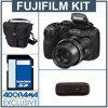 Fujifilm FinePix S2950 Digital Camera Kit - Black - with 4GB SD Memory Card, Camera Case, USB 2.0 SD Card Reader