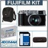 Fujifilm Finepix X100 Digital Camera Kit, with 8GB SD Memory Card, Spare NP-95 Lithium-Ion Type Battery, Camera Case, USB 2.0 SD Card Reader