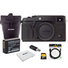 Fujifilm X-PRO1 Digital Camera Body - Bundle -with Spare Fujifilm NP-W126 Battery, 16GB SD Memory Card, USB 2.0 SD Reader, 4-Slot Bi-Fold Memory Card Holder, Adorama Slinger Bag