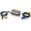 Iogear 2 Port MiniView Extreme Multimedia KVMP USB/PS2/Audio/Peripheral Sharing Switch Kit GCS1732