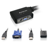 Iogear GSC22U 2-Port USB KVM Switch GCS22U