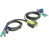Iogear 2-Port MiniView Micro PS/2 KVM Switch GCS62