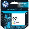 HP #97 Tri-Color Inkjet Cartridge C9363WN
