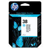 HP 38 Light Cyan Pigment Ink Cartridge C9418A