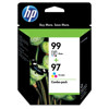 HP #97/99 Combo-Pack Photo Black / Tri-Color Inkjet Cartridges C9517FN