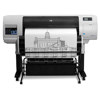 Hewlett-Packard - HP Designjet T7100 Monochrome Inkjet Printer, 32GB Standard Memory, Up to 1200 x 1200 dpi Print Resolution, Hi-Speed USB 2.0 Interface