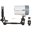 Ikelite Substrobe DS-51 / Fiber Optic Adapter / Ball and Socket Arm System for Non-Ikelite Fiber Optic Cables and Housings