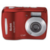 Kodak EasyShare C1505 12MP 3.0" LCD Digital Camera, 5x Optical, 5x Digital Zoom, 16:9 Aspect Ratio, 640x480 Video Resolution, Red
