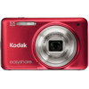 Kodak EasyShare M5350 16 Megapixel Digital Camera, 2.7" LCD Screen, 5x Optical Zoom/Digital Zoom, 720p HD Video Capture, USB 2.0, Red
