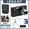 Leica V-Lux 30 Compact Digital Camera Kit, with 8GB SD Memory Card, Camera Case Table Top Tripod, USB 2.0 SD Card Reader, MPS Sticky Filters