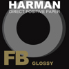 Harman Direct Positive FB1K Paper, Fiber Based Glossy Surface, 4x5 inches 25 Sheets