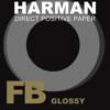 Harman Direct Positive FB1K Paper, Fiber Based Glossy Surface, 5x7 inches 25 Sheets