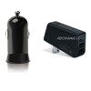 iLuv ICC263BLK Micro Size USB Car Adapter and Triple USB AC Adapter Combo ICC263BLK, iLuv brand