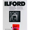 Ilford Ilfospeed RC Deluxe Resin Coated Black &amp; White Enlarging Paper - 5x7" - 25 Sheets - 1M - Glossy Surface - Grade 3 - for commercial, press, industrial, advertising, and display work