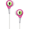 iLuv TEP201 Tatz Permanent Mark Series In-Ear Headphones, Volume Control, Broken Heart/Pink Design