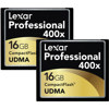 Lexar 16GB Professional 400x CompactFlash Card, 2-Pack