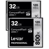 Lexar 32GB Professional 800x CompactFlash Card LCF32GCTBNA8002, Lexar brand