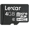 Lexar 4GB microSDHC Secure Digital Memory Card (without adapter) LSDMI4GBASBNA