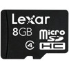 Lexar 8GB microSDHC Secure Digital Memory Card (without adapter) LSDMI8GBASBNA