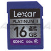 Lexar 16GB 100x Platinum II Series, Secure Digital High Capacity (SDHC) Memory Card