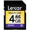 Lexar 4GB Secure Digital High Capacity (SDHC) Memory Card. LSD4GBASBNA, Lexar brand