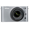 Nikon 1 J1 Mirrorless Digital Camera with Nikon 1 10-30mm VR Zoom Lens - Silver