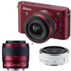Nikon 1 J2 Mirrorless Digital Camera 2-Lens Zoom Kit 27587 C