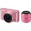 Nikon 1 S1 Mirrorless Digital Camera with 11-27.5mm & 30-110mm Lenses, Pink