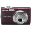 Nikon Coolpix S3000 Digital Camera with 12.0 Megapixel - Plum - Refurbished by Nikon U.S.A.