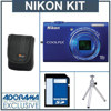Nikon Coolpix S6200 Digital Camera Kit- Blue 26276 A, Cameras & Lenses > Digital Cameras & Accessories > Digital Cameras > Nikon Digital Cameras