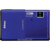 Nikon CoolPix S80 14.1 Megapixel Digital Camera with 5x Optical Zoom, 4x Digital Zoom, 3.5 inch LCD, 5-way VR Image Stabilization System, Blue