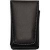 Black Deluxe Leather Carrying Case for Coolpix S500, S200, S50, S50C and Similar Size Digital Cameras