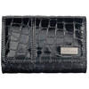 Nikon Coolpix S Series Faux Crocodile Skin Case, Black