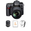 Nikon D7000 Digital SLR Camera Two Lens Kit 25474 K1L1